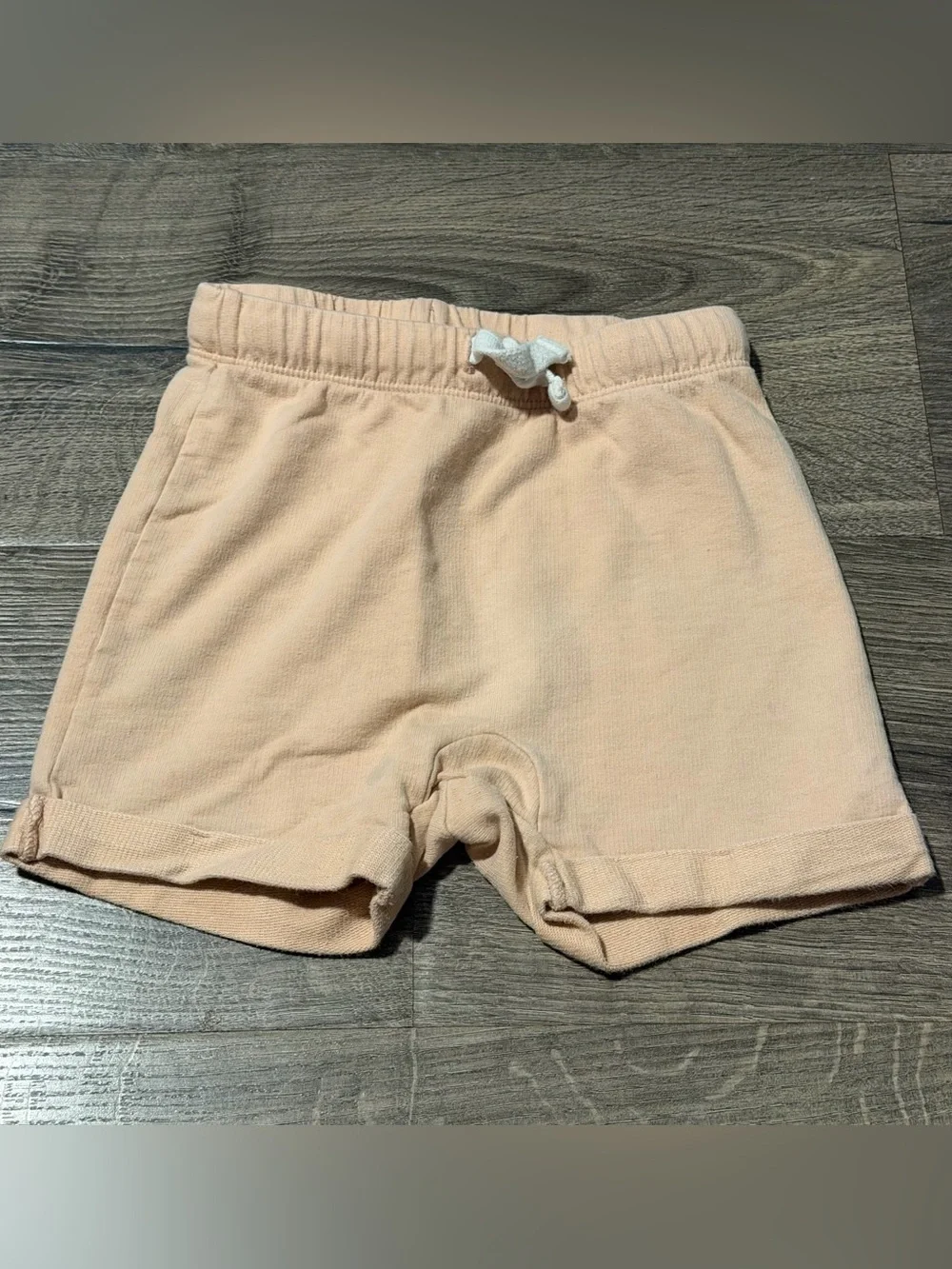 Konny Light Blue Top and Little Co Peach Shorts Kids 3t Set
